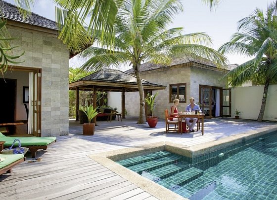 Kuredu Island Resort & Spa - Wohnbeispiel Private Pool Villa (Zimmercodierung VQP)