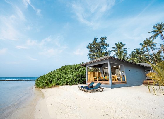 Kuredu Island Resort & Spa - Wohnbeispiel Two Bedroom Beach Villa (Zimmercodierung FB1)