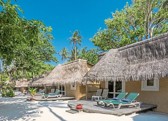 Kuredu Island Resort & Spa - Wohnbeispiel Garden Bungalow (Zimmercodierung BG1)