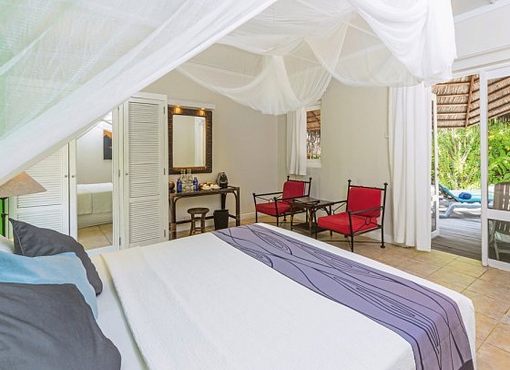 Kuredu Island Resort & Spa - Wohnbeispiel Garden Bungalow (Zimmercodierung BG1)