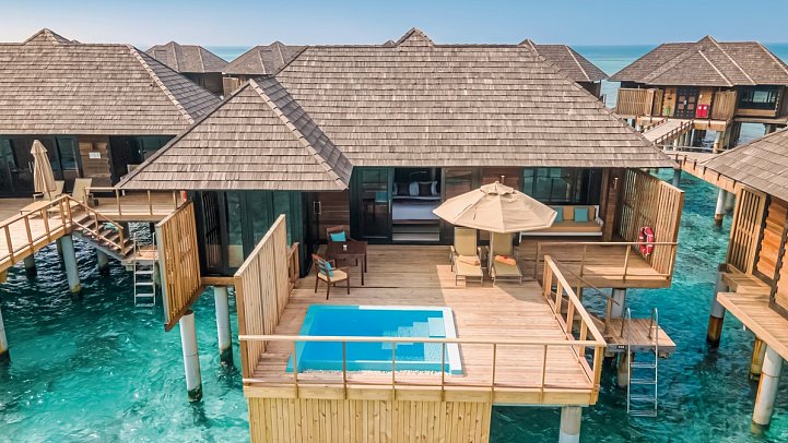 Sun Siyam Iru Fushi Maldives - Wohnbeispiel Horizon Water Villa with Pool (Zimmercodierungen VX2, VV5, VX5 & VV8)