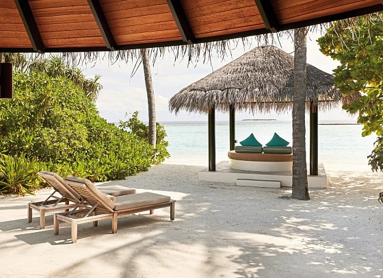 Sun Siyam Iru Fushi Maldives - Wohnbeispiel Deluxe Beach Villa (Zimmercodierungen VB1 & VV1)