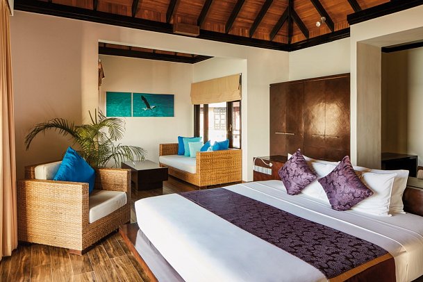 Sun Siyam Iru Fushi Maldives - Wohnbeispiel Water Villa (Zimmercodierungen VX1 & VV4)