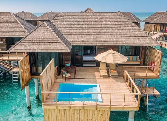 Sun Siyam Iru Fushi Maldives - Wohnbeispiel Horizon Water Villa with Pool (Zimmercodierungen VX2, VV5, VX5 & VV8)