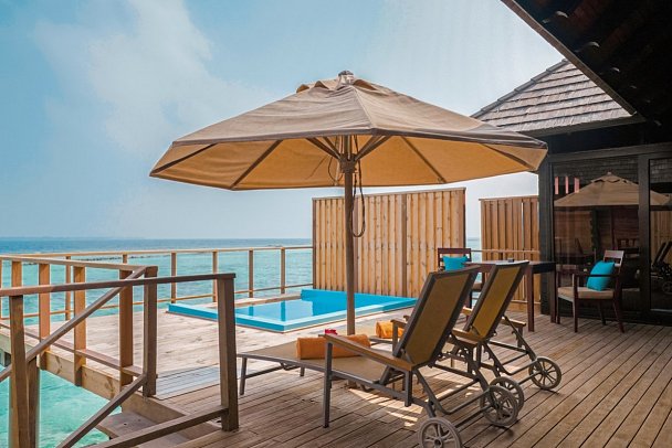 Sun Siyam Iru Fushi Maldives - Wohnbeispiel Horizon Water Villa with Pool (Zimmercodierungen VX2, VV5, VX5 & VV8)