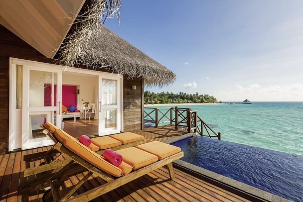 Sun Siyam Vilu Reef Maldives - Wohnbeispiel Aqua Villa (Zimmercodierung VX3)