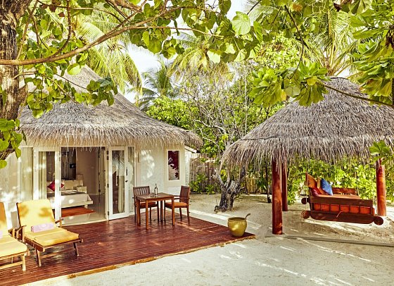 Sun Siyam Vilu Reef Maldives - Wohnbeispiel Deluxe Beach Villa & Jacuzzi Deluxe Beach Villa (Zimmercodierungen VB1, VV1, VB2 & VV2)