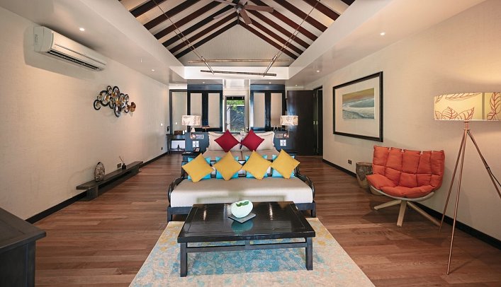 Atmosphere Kanifushi Maldives - Wohnbeispiel 2 Bedroom Family Beach Villa (Zimmercodierung FB1)