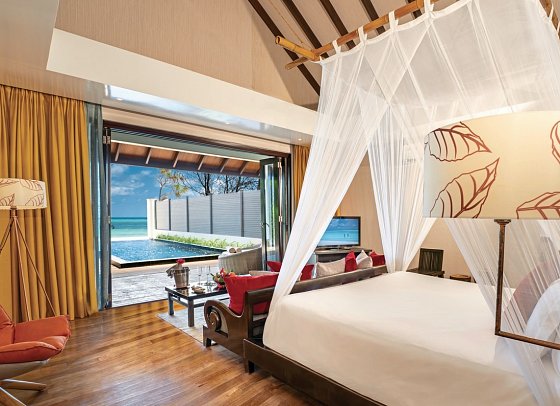 Atmosphere Kanifushi Maldives - Wohnbeispiel Kanifushi Beach Villa with Pool (Zimmercodierung VB5)