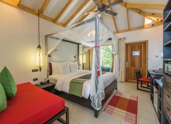 Vilamendhoo Island Resort & Spa - Wohnbeispiel Garden Room (Zimmercodierung UG1)