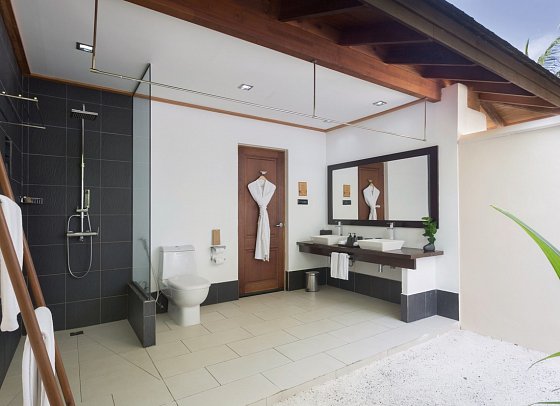 Vilamendhoo Island Resort & Spa - Wohnbeispiel Beach Villa (Zimmercodierungen VB1 & VB2)
