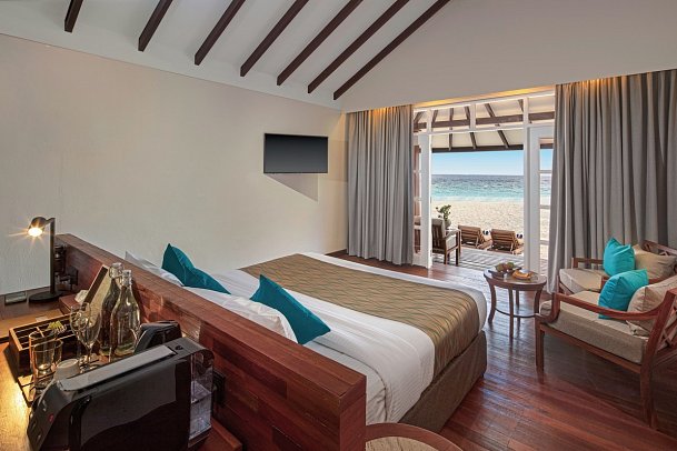 ADAARAN Select Meedhupparu - Wohnbeispiel Deluxe Beach Villa (Zimmercodierungen VB2, VB8, VB6 & VV1)