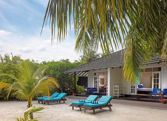 ADAARAN Select Meedhupparu - Wohnbeispiel Family Beach Villa (Zimmercodierungen FB1 & FV1)