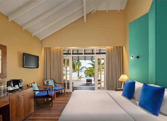ADAARAN Select Meedhupparu - Wohnbeispiel Family Beach Villa (Zimmercodierungen FB1 & FV1)