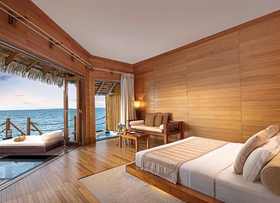 ADAARAN Prestige Water Villas - Wohnbeispiel Water Villa (Zimmercodierungen VX1 & VV1)