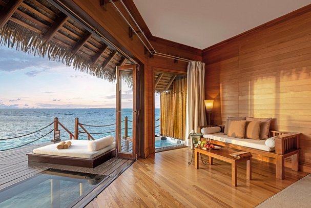 ADAARAN Prestige Water Villas - Wohnbeispiel Water Villa (Zimmercodierungen VX1 & VV1)