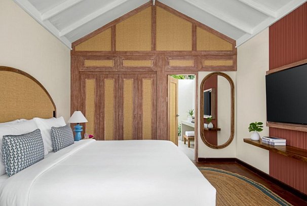 NH Collection Maldives Reethi Resort - Wohnbeispiel Sunset Beach Villa with Pool (Zimmercodierung VB3)