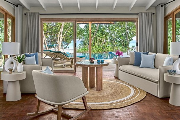 NH Collection Maldives Reethi Resort - Wohnbeispiel Two Bedroom Reethi Suite with Pool (Zimmercodierung VB5)