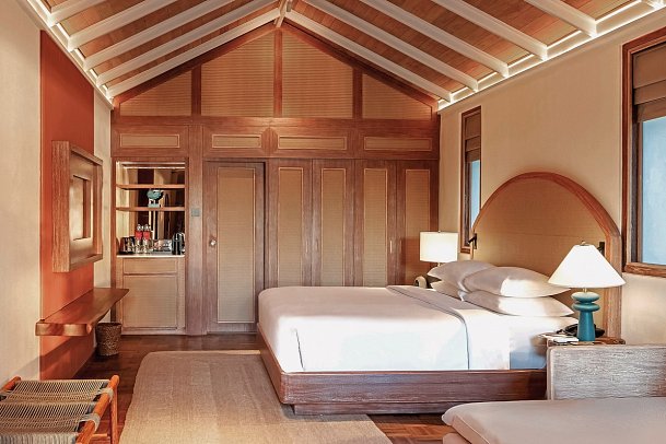 NH Collection Maldives Reethi Resort - Wohnbeispiel Deluxe Sunset Villa (Zimmercodierungen VD1 & VB2)