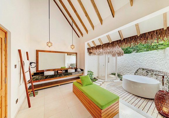 Cinnamon Dhonveli Maldives - Wohnbeispiel Junior Beach Suite (Zimmercodierung JB1)
