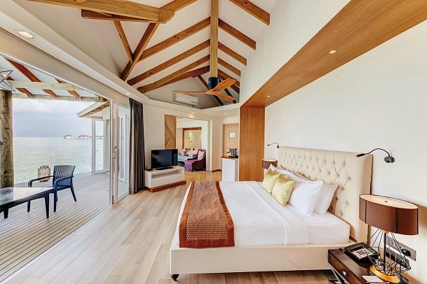 Cinnamon Dhonveli Maldives - Wohnbeispiel Over Water Suite (Zimmercodierung WX1)