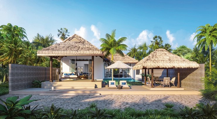 Naladhu Private Island Maldives - Beach House with Pool (Zimmercodierung VB1)