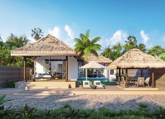 Naladhu Private Island Maldives - Beach House with Pool (Zimmercodierung VB1)