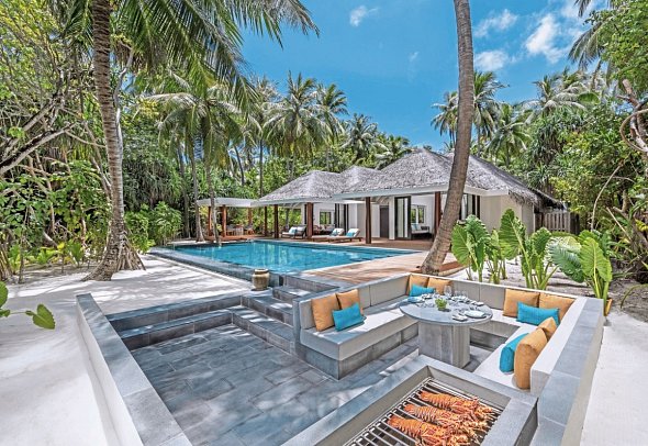 Anantara Kihavah Maldives Villas - Two Bedroom Familiy Beach Pool Villa