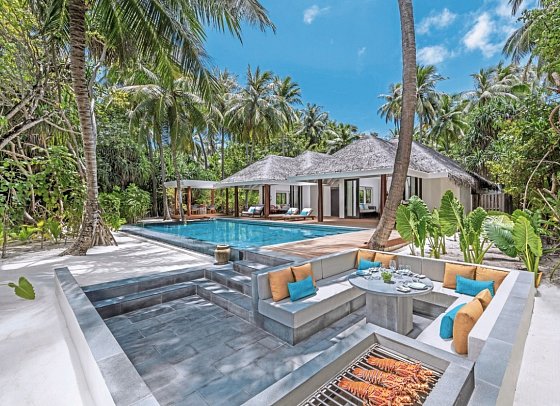 Anantara Kihavah Maldives Villas - Two Bedroom Familiy Beach Pool Villa