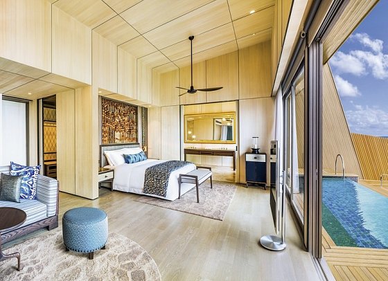 The St. Regis Maldives Vommuli Resort - Overwater Villa with Pool (Zimmercodierungen VB1 & VB4)