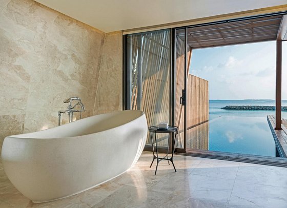 The St. Regis Maldives Vommuli Resort - Two-Bedroom Beach Villa with Pool (Zimmercodierung VB5)