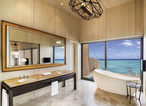 The St. Regis Maldives Vommuli Resort - Sunset Overwater Villa with Pool (Zimmercodierung VB4)