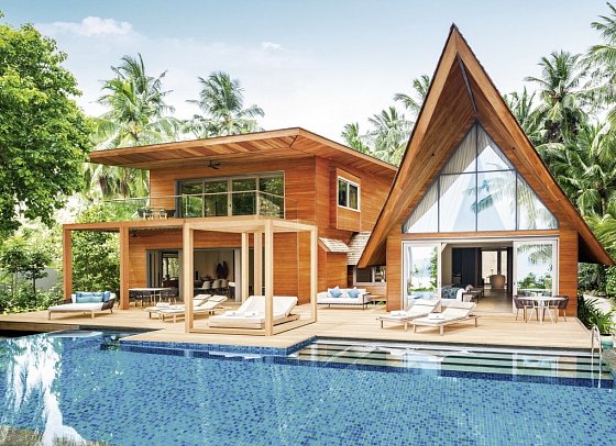 The St. Regis Maldives Vommuli Resort - Knickerbocker (Zimmercodierung VB9)
