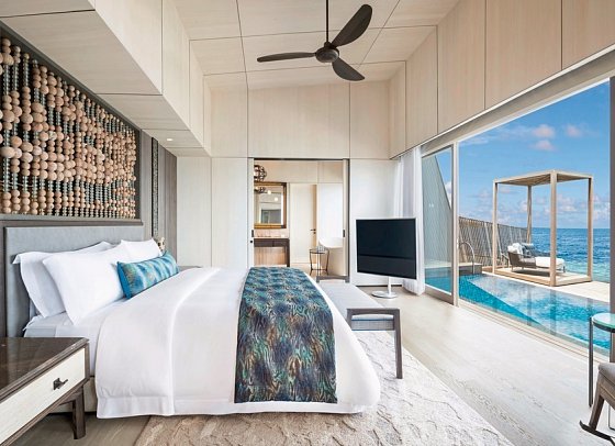 The St. Regis Maldives Vommuli Resort - Overwater St. Regis Suite with Pool (Zimmercodierung WB2)