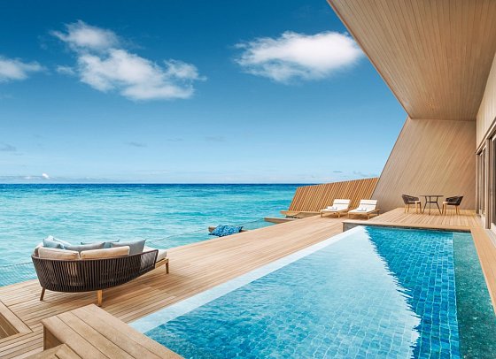 The St. Regis Maldives Vommuli Resort - Overwater Villa with Pool (Zimmercodierungen VB1 & VB4)