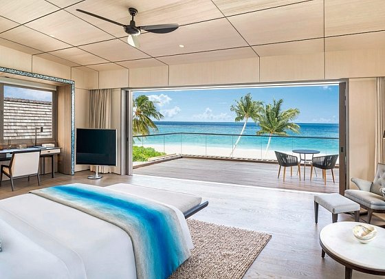 The St. Regis Maldives Vommuli Resort - Beach Villa with Pool (Zimmercodierung VB2)