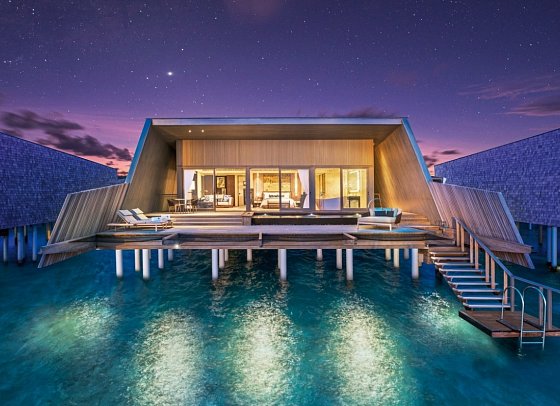 The St. Regis Maldives Vommuli Resort - Overwater Villa with Pool (Zimmercodierungen VB1 & VB4)