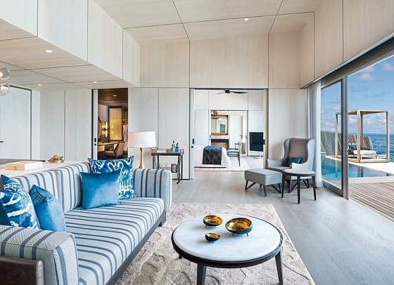 The St. Regis Maldives Vommuli Resort - Overwater St. Regis Suite with Pool (Zimmercodierung WB2)