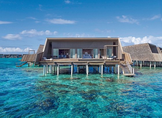 The St. Regis Maldives Vommuli Resort - Overwater St. Regis Suite with Pool (Zimmercodierung WB2)