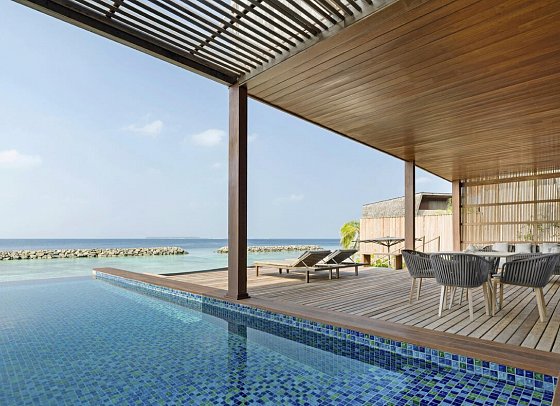 The St. Regis Maldives Vommuli Resort - Two-Bedroom Beach Villa with Pool (Zimmercodierung VB5)