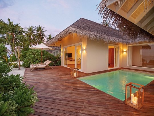 Baglioni Resort Maldives - Luxury All Inclusive Resort - Deluxe Beach Suite with Pool (Zimmercodierung VB7)