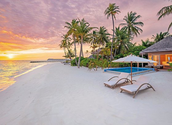 Baglioni Resort Maldives - Luxury All Inclusive Resort - Sunset Beach Villa with Pool (Zimmercodierung VB5)