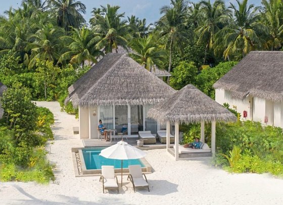 Baglioni Resort Maldives - Luxury All Inclusive Resort - Deluxe Beach Villa with Pool (Zimmercodierung VB6)