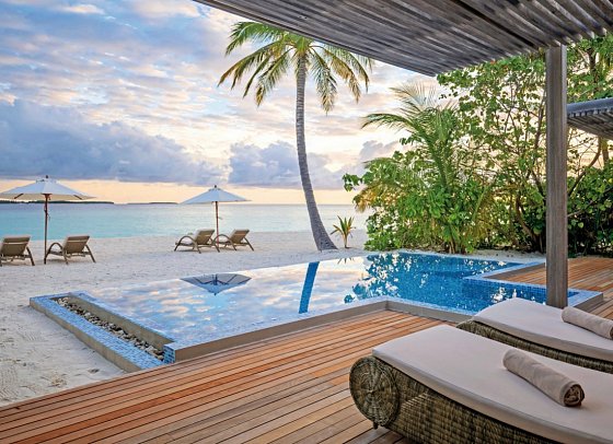 Baglioni Resort Maldives - Luxury All Inclusive Resort - Sunset Beach Villa with Pool (Zimmercodierung VB5)