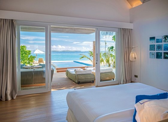 Baglioni Resort Maldives - Luxury All Inclusive Resort - Sunset Beach Villa with Pool (Zimmercodierung VB5)