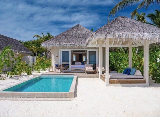 Baglioni Resort Maldives - Luxury All Inclusive Resort - Deluxe Beach Suite with Pool (Zimmercodierung VB7)