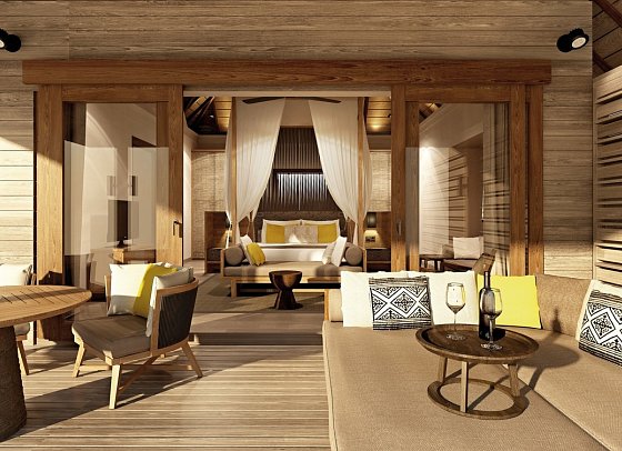 Vakkaru Maldives - Wohnbeispiel Strandvilla
