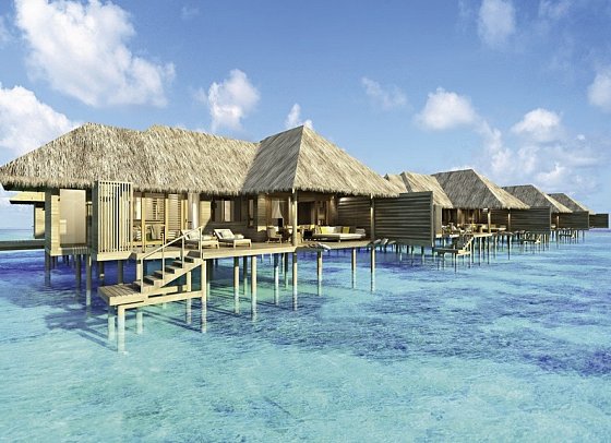 Vakkaru Maldives - Modellbild Over Water Villa