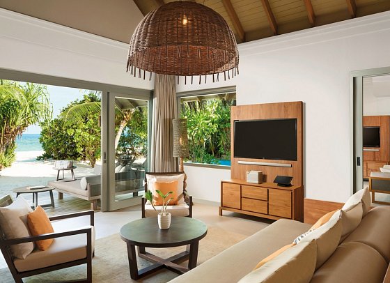 Vakkaru Maldives - One Bedroom Deluxe Beach Pool Residence