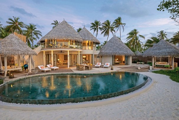 The Nautilus Maldives - Two Bedroom Beach Residence with Private Pool (Zimmercodierung VB5)